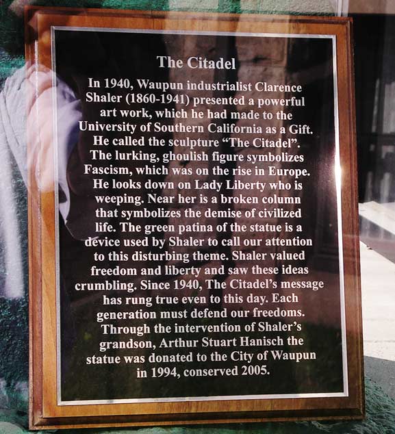 The Citadel Sculpture