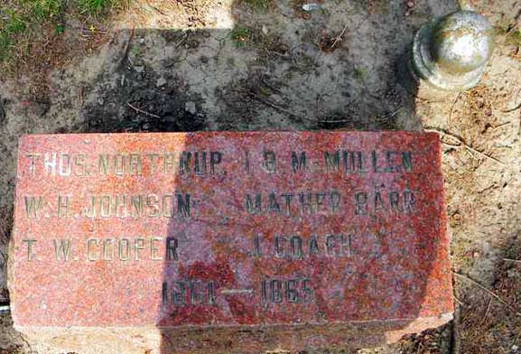 Civil War Soldier graves